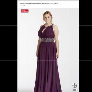 David’s Bridal Bridesmaid Dress